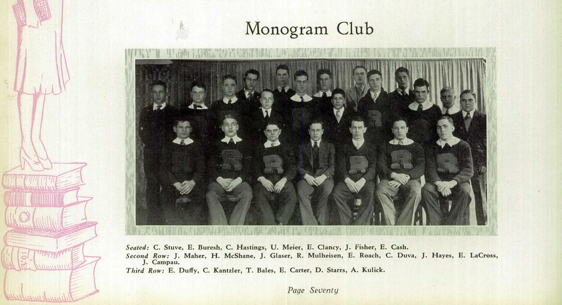 1931 Holy Redeemer High School Yearbook