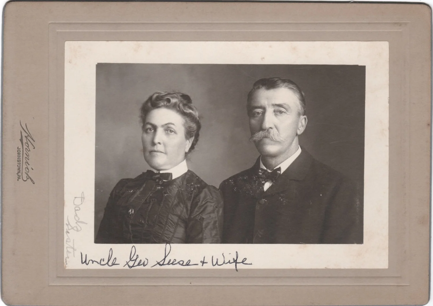 Rebecca (Rhoads) and George Seese