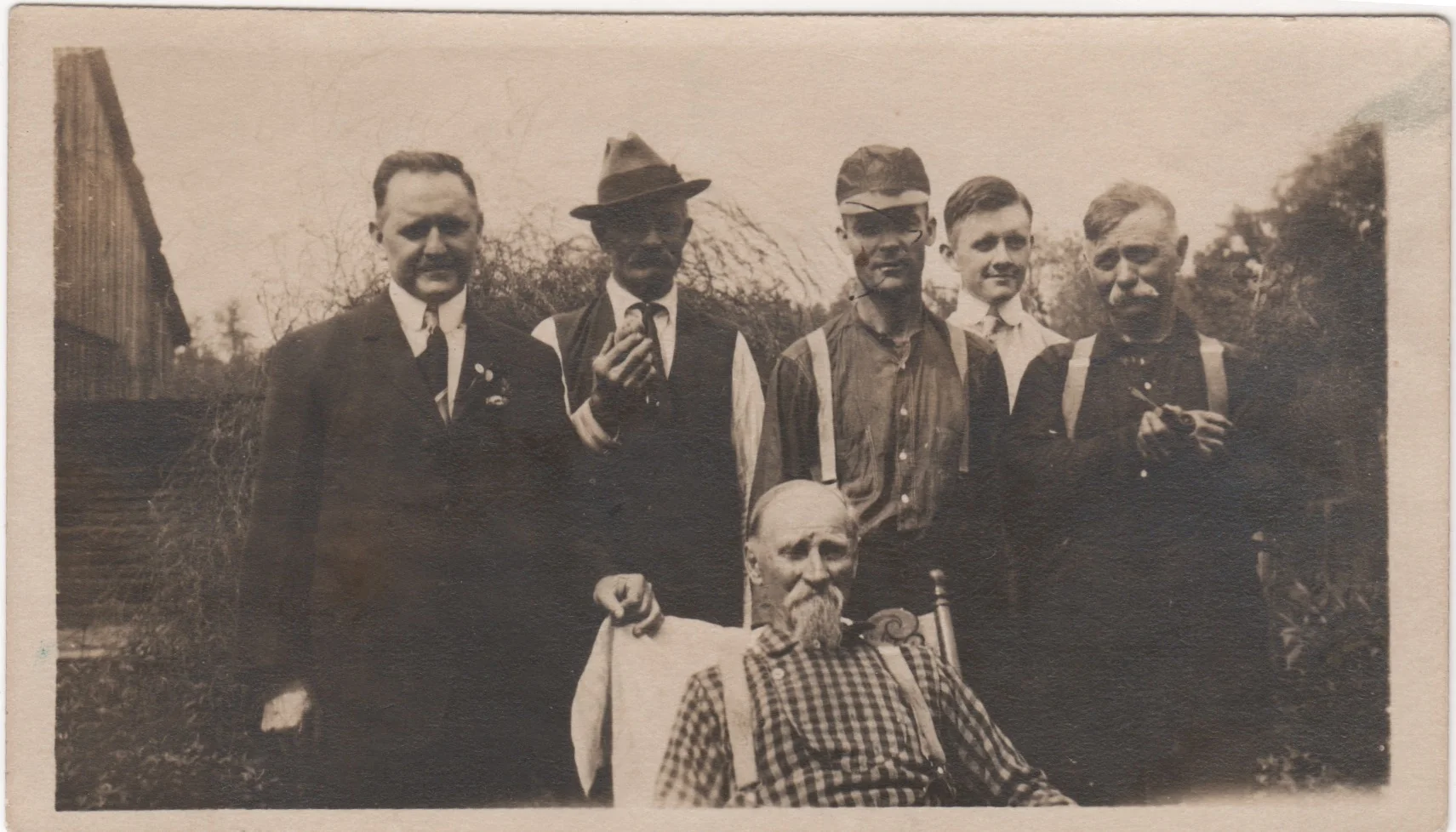 The Psychogenealogist Pic of the Week (#90) - The Rhoads Men of Cambria County, PA