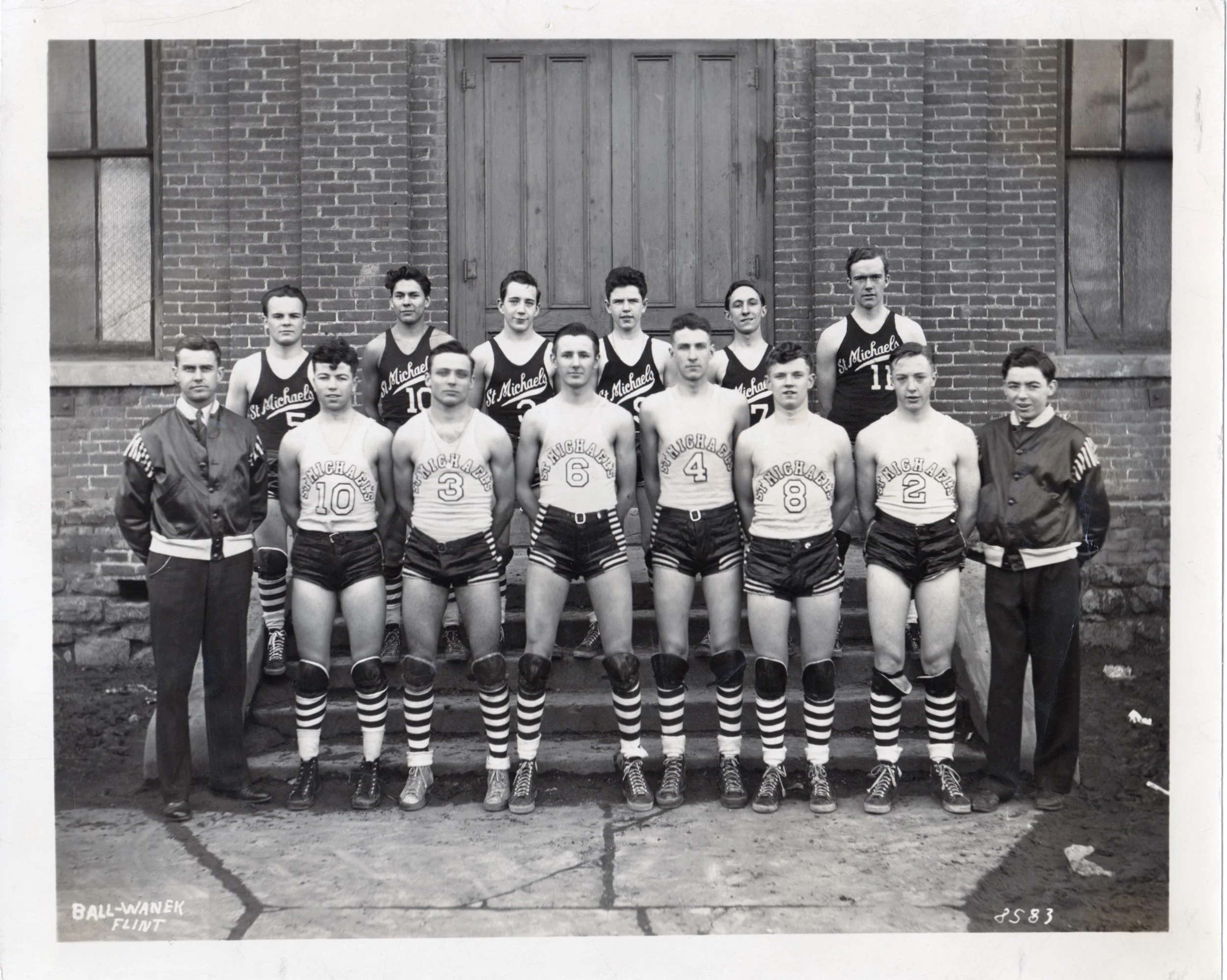 St. Michael’s (Flint, MI) 1942 Boys Basketball Team