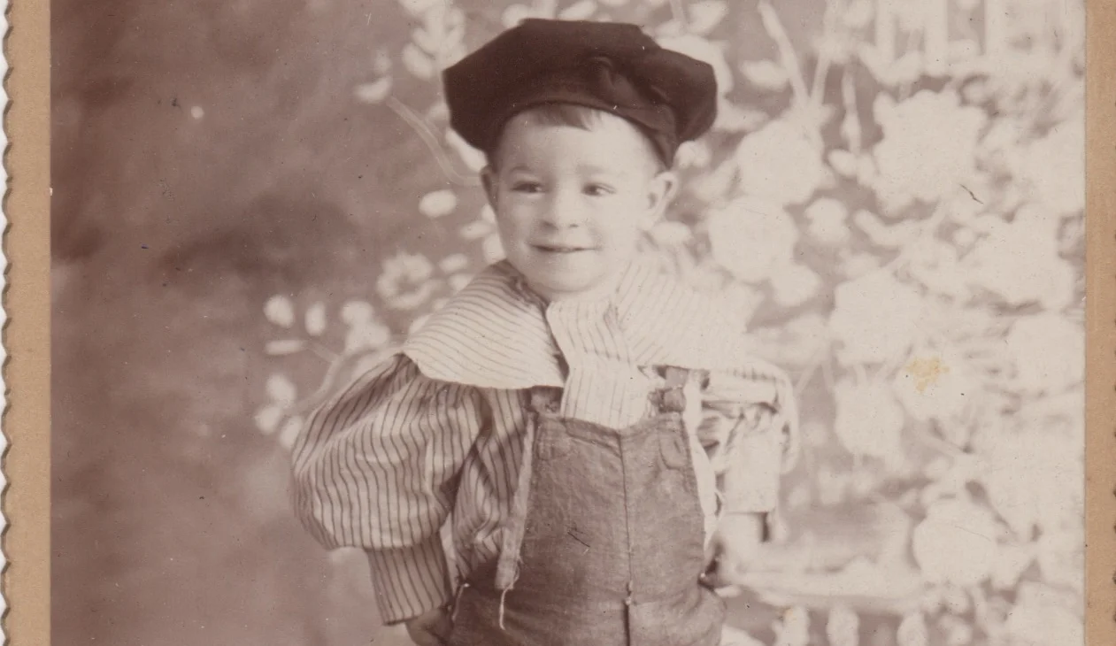 The Psychogenealogist Pic of the Week (#94) - Illinois Boy Charles Shauk Wears Unique Outfit