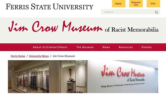 The Jim Crow Museum of Racist Memorabilia is an important collection of historical artifacts, &ldquo;steeped in racism so intense that it makes visitors cringe.&rdquo; And that&rsquo;s the point. I encourage you to check it out. @jimcrowmuseum 
https