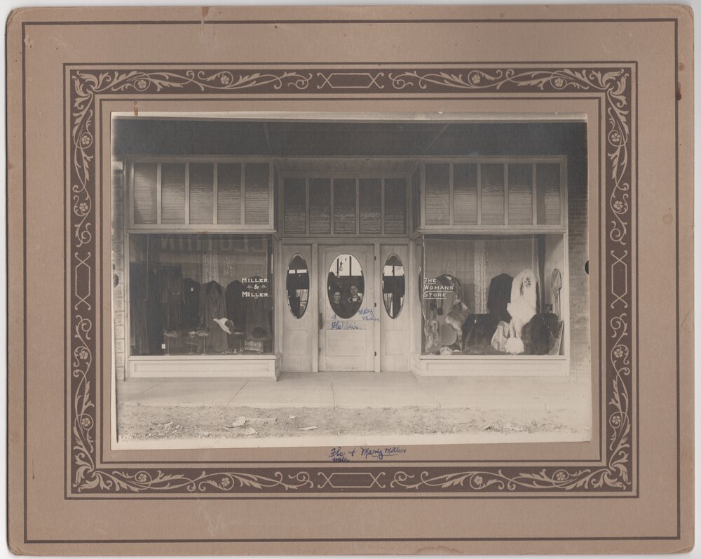 Miller & Miller - The Woman's Store in Logan, Kansas (1914)
