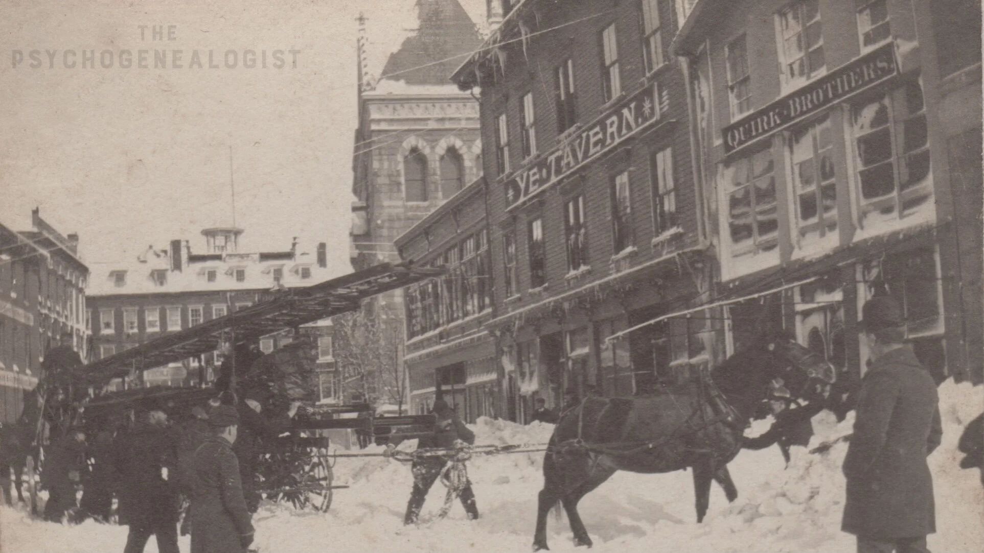 Fall River, Massachusetts: Blizzard of November 26, 1898