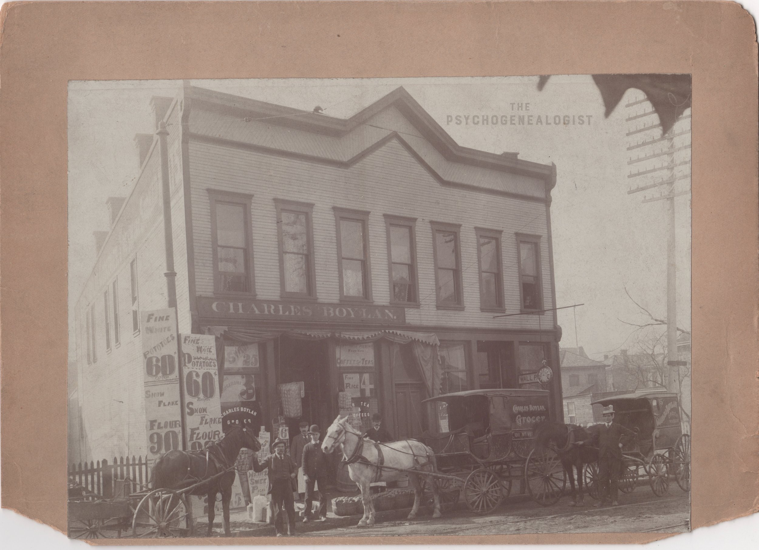 Charles Boylan (1853-1931), Grocer, Columbus, Ohio