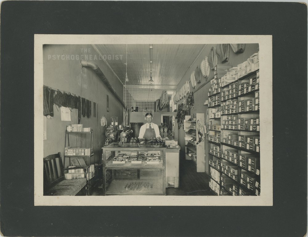 Curtis Moon (1902-1976) Shoe Repair Shop - Waverly, Kansas 