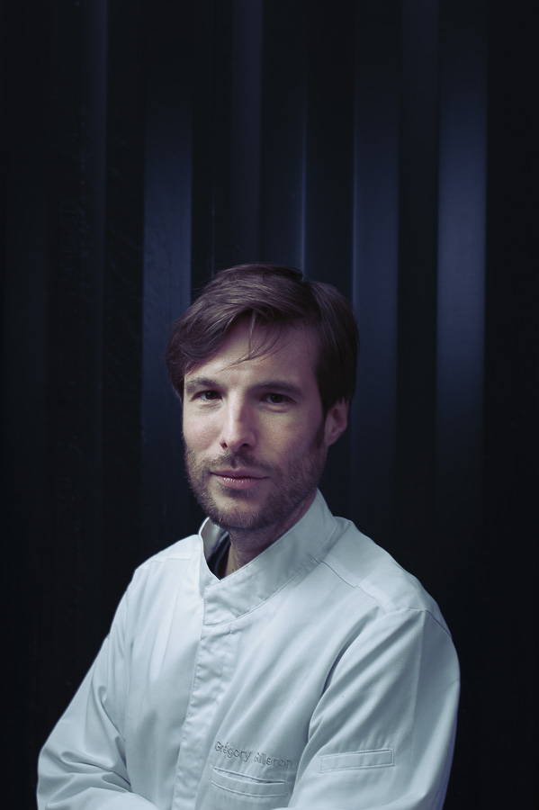 Portrait de Grégory Cuilleron, chef cuisiner. Photographe Yann Cainjo