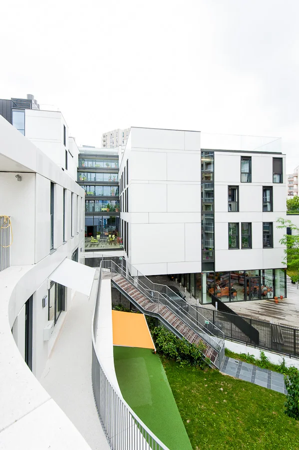 Rungis photographie architecture exterieur batiment creche Paris