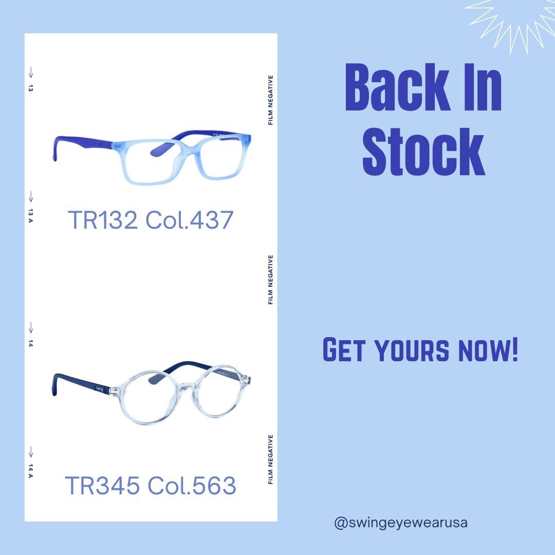 You heard it here first...
Two popular colors are back in stock and they are going fast!💙
&bull;
&bull;
&bull;
&bull;

#tekaeyewear #glasses #eyefashion #eyewear #eyewearstyle #lovemyglasses #eyeblogger #luxuryeyewear #optician #optical #eyestyle #f