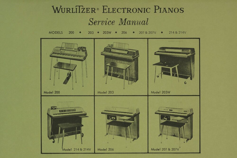 How We Digitized the Wurlitzer Service Manuals