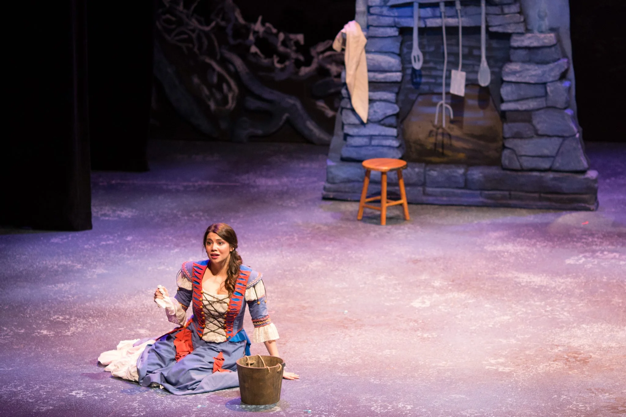 As Cinderella in Into the Woods . Photo by Andrew S. Beers.