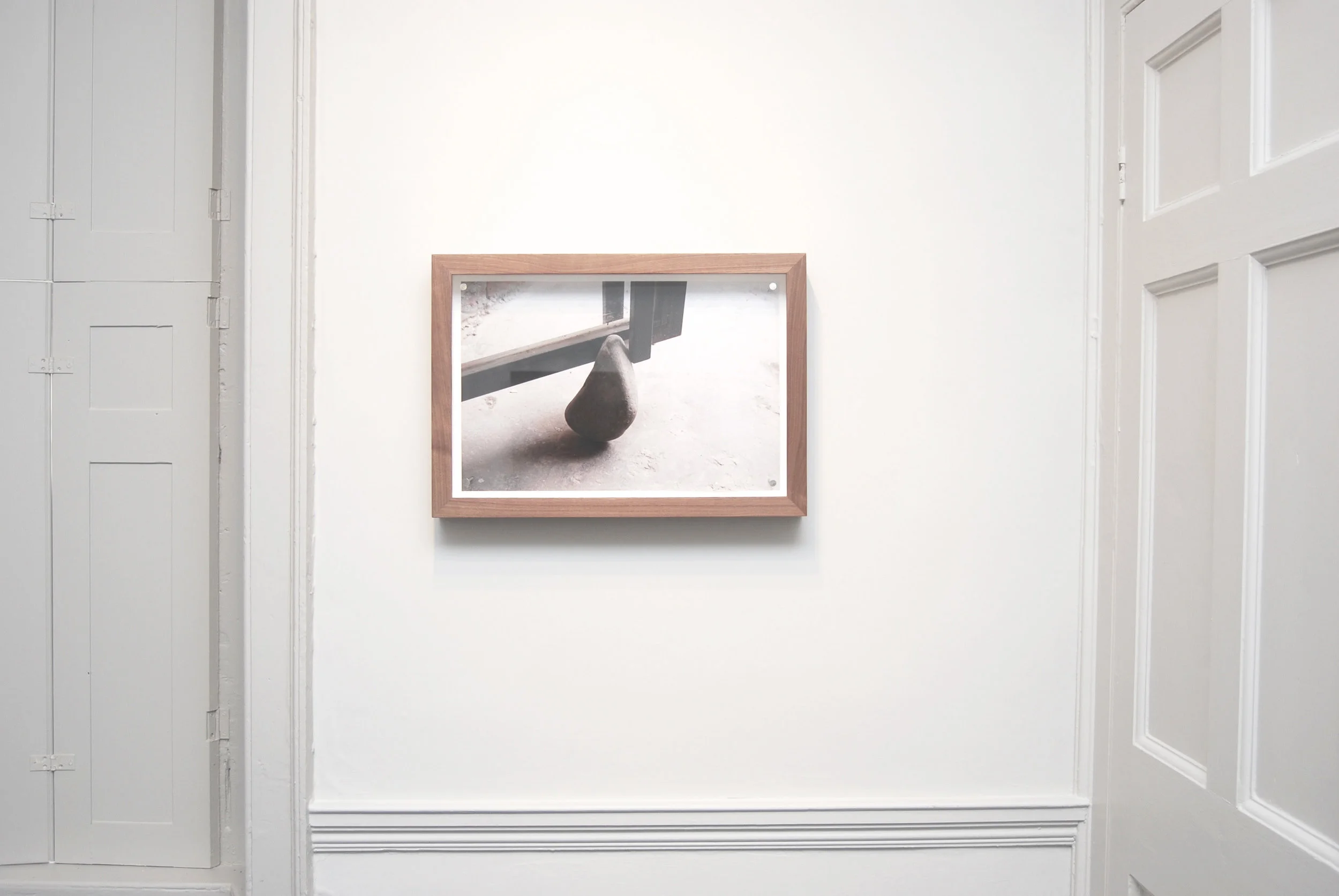 Richard Wentworth – Beijing, 2007, 2013, Archival print and nails, 38.5 x 55.2 cm x 7 cm