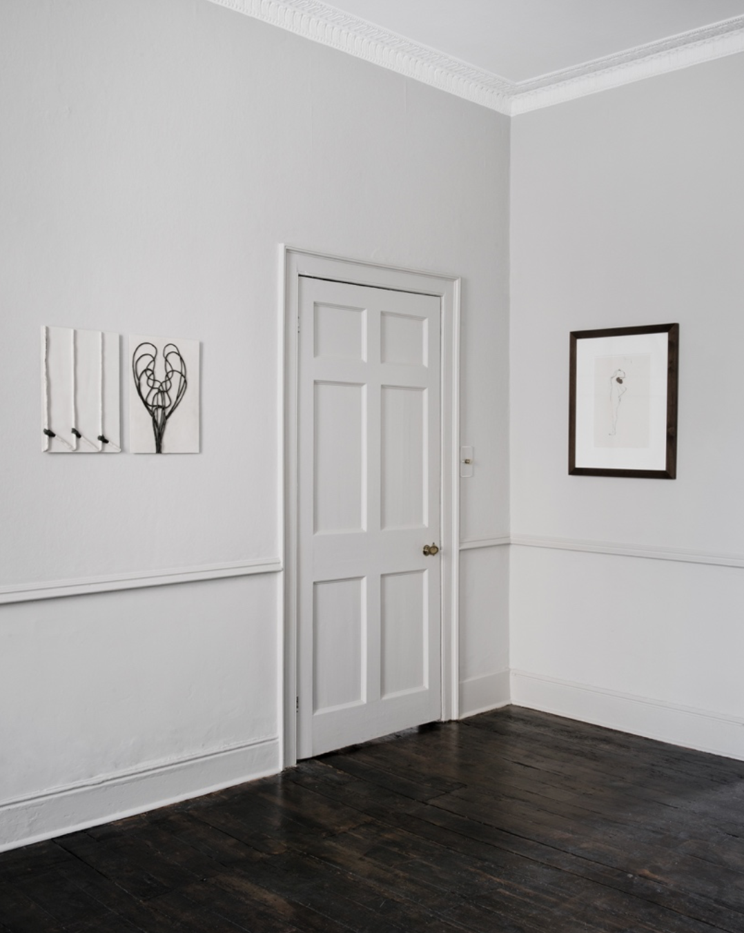 Installation view - Enrico David