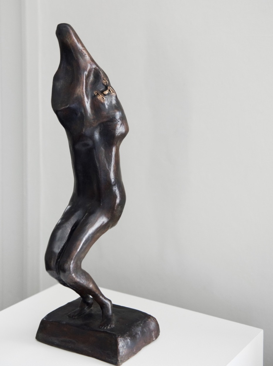 Enrico David - Untitled , 2016, Bronze 47.5 x 16 x 15.5 cm