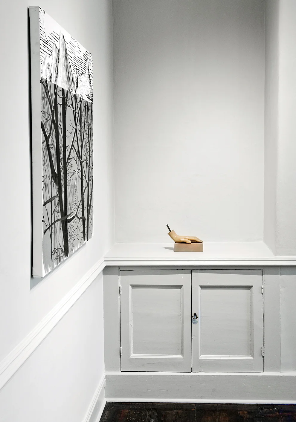 Installation view - Dexter Dalwood, John Stezaker