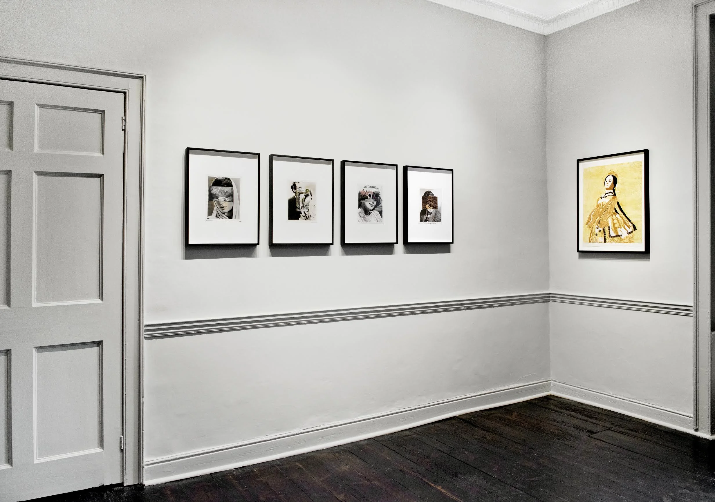 Installation view - John Stezaker, Mamma Andersson