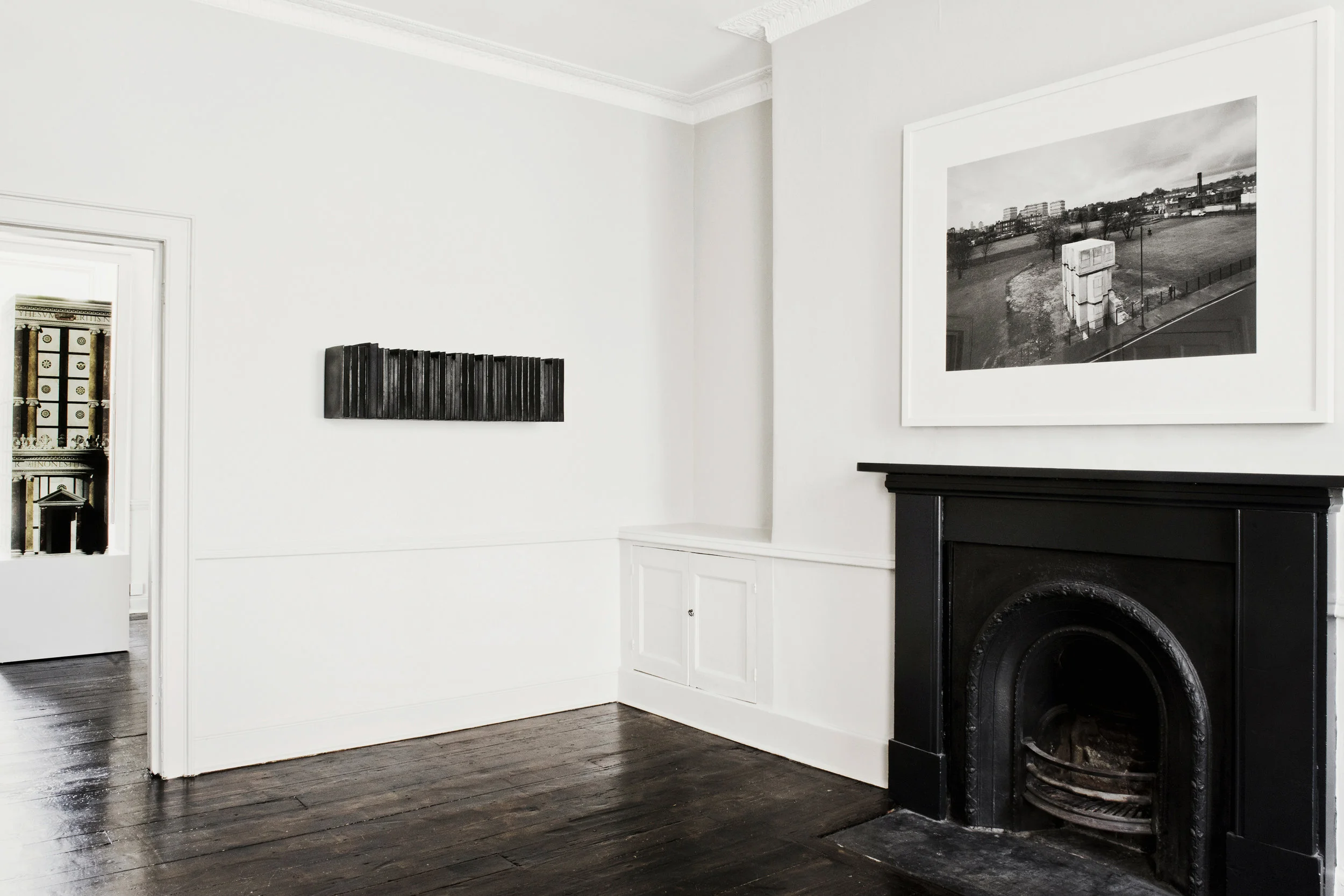 Installation view - Pablo Bronstein, Rachel Whiteread