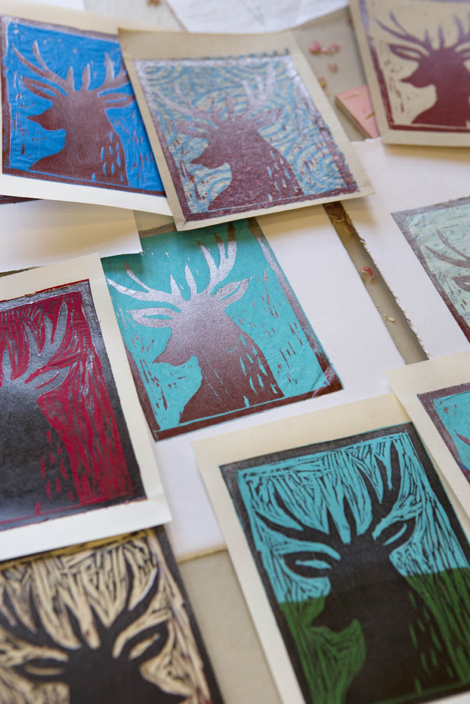 Woodcut Christmas Cards