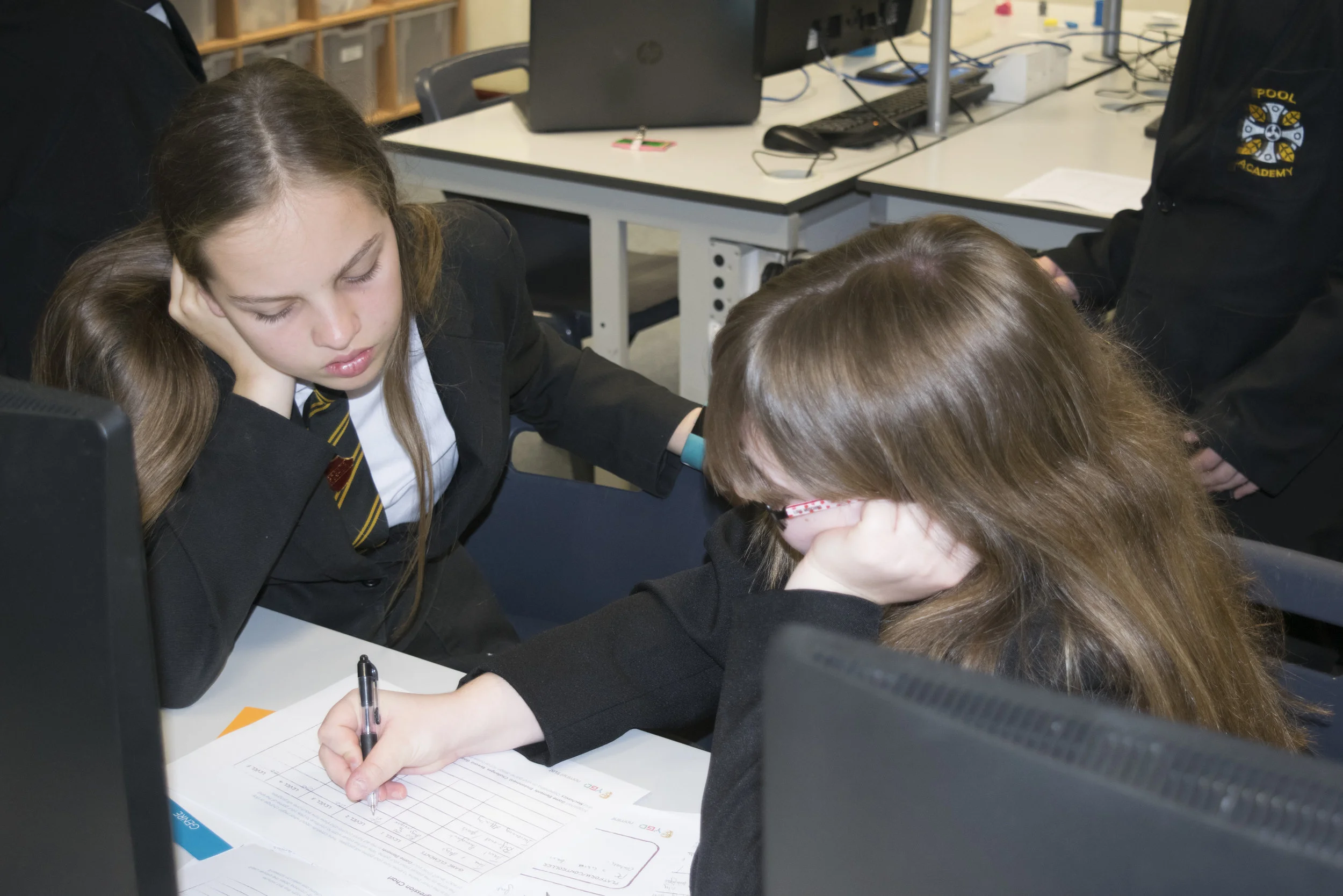 Pool Academy dreaming up new games.
