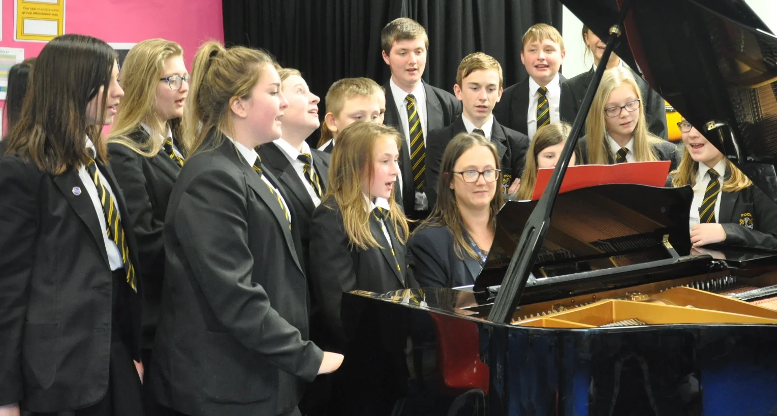 Some of the cast members will be singing at the Christmas market 