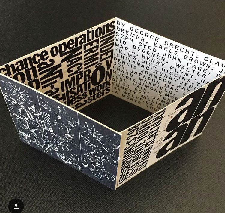 La Monte Young - Anthology Flyer Poem Project- Sackner Archive