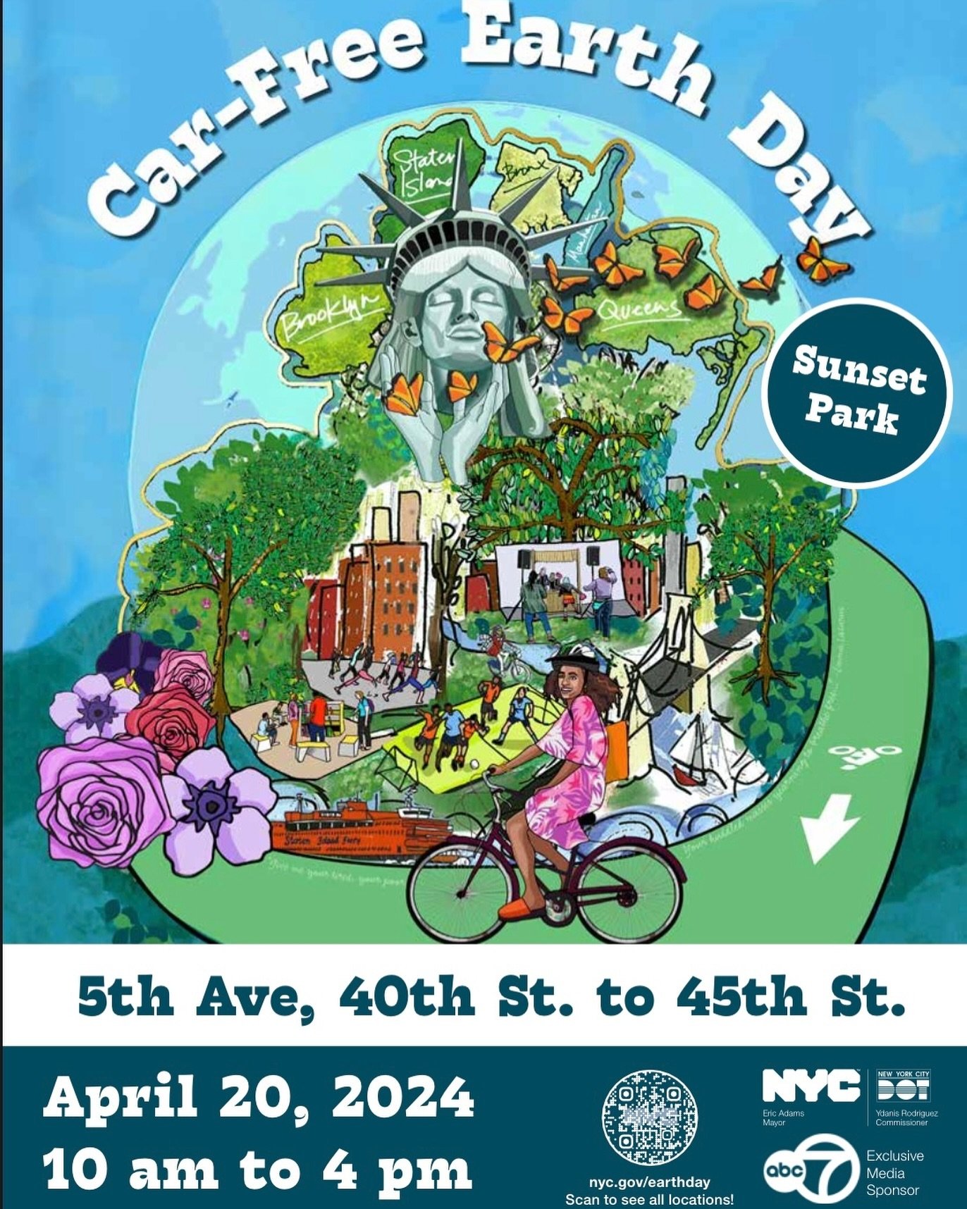 I&rsquo;ve got some gigs coming up! I&rsquo;ll be playing in BK near Sunset Park for @nyc_dot Car Free Earth Day on 4/20 at 3 PM. Full band with @aaronginns on 🥁 @d.r_funkenstein on bass 🎸 &amp; @mishaswersey on keys 🎹 Come out and play with us!


