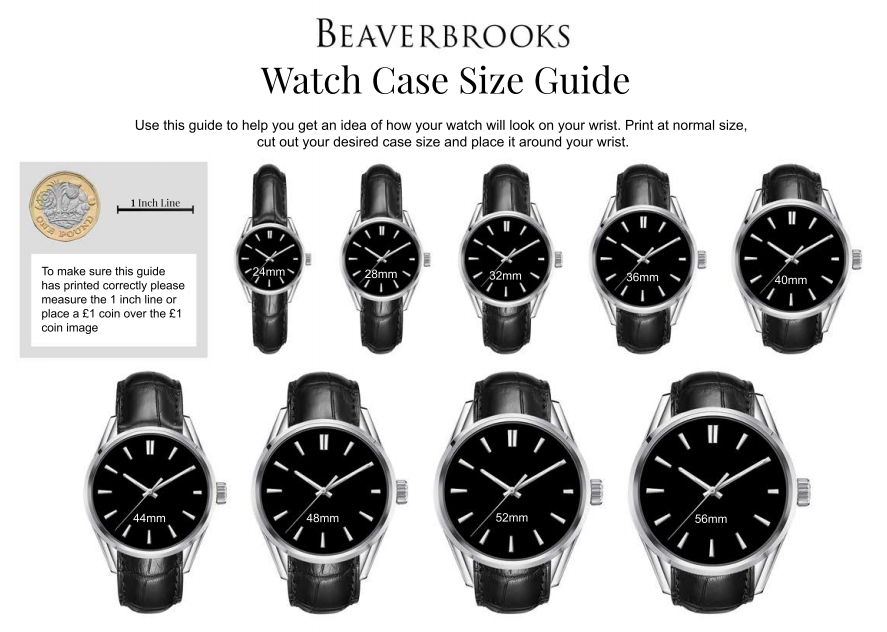 How To Find The Right Watch Size — The Beaverbrooks Journal