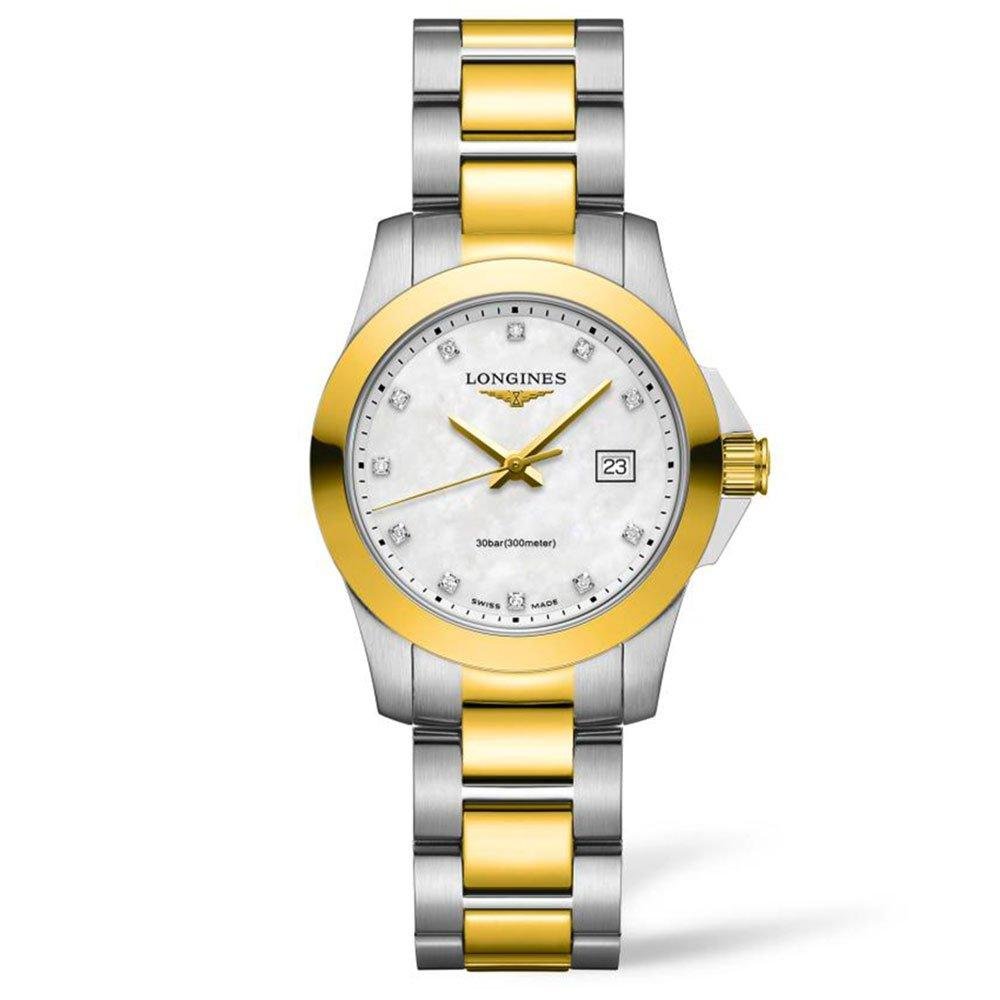 Longines-Conquest-Steel-and-Gold-PVD-Diamond-Ladies-Watch-L33763877-295-mm-Mother-of-Pearl-Dial.jpg
