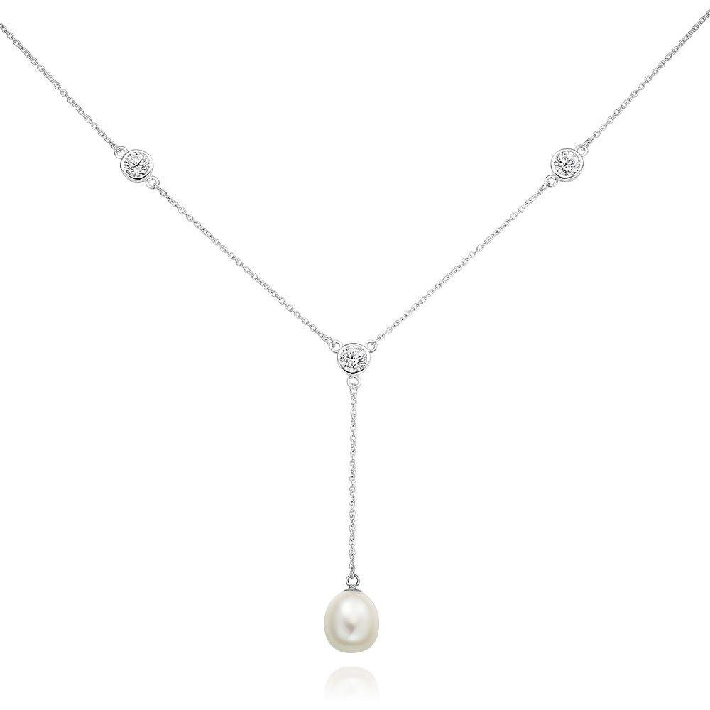 Silver-Cubic-Zirconia-Freshwater-Cultured-Pearl-Drop-Necklace-0119512.jpg