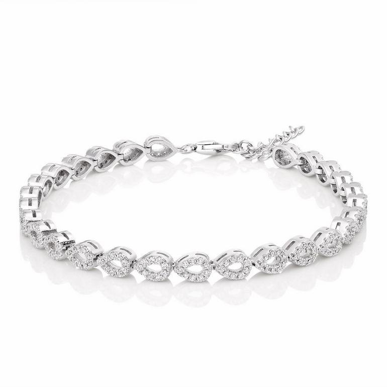 Silver-Cubic-Zirconia-Pear-Bracelet-0124190.jpeg