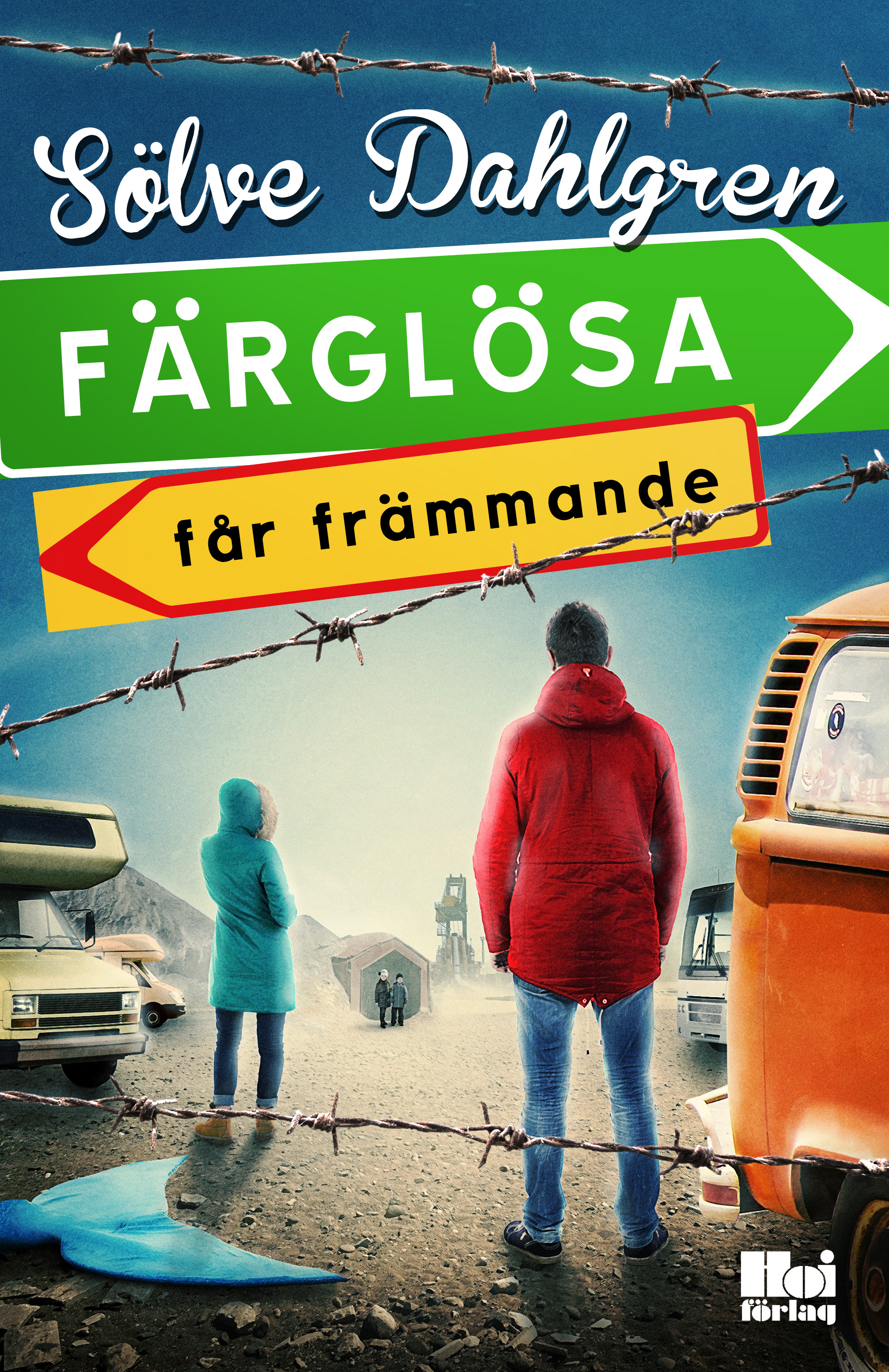 Färglösa får främmande