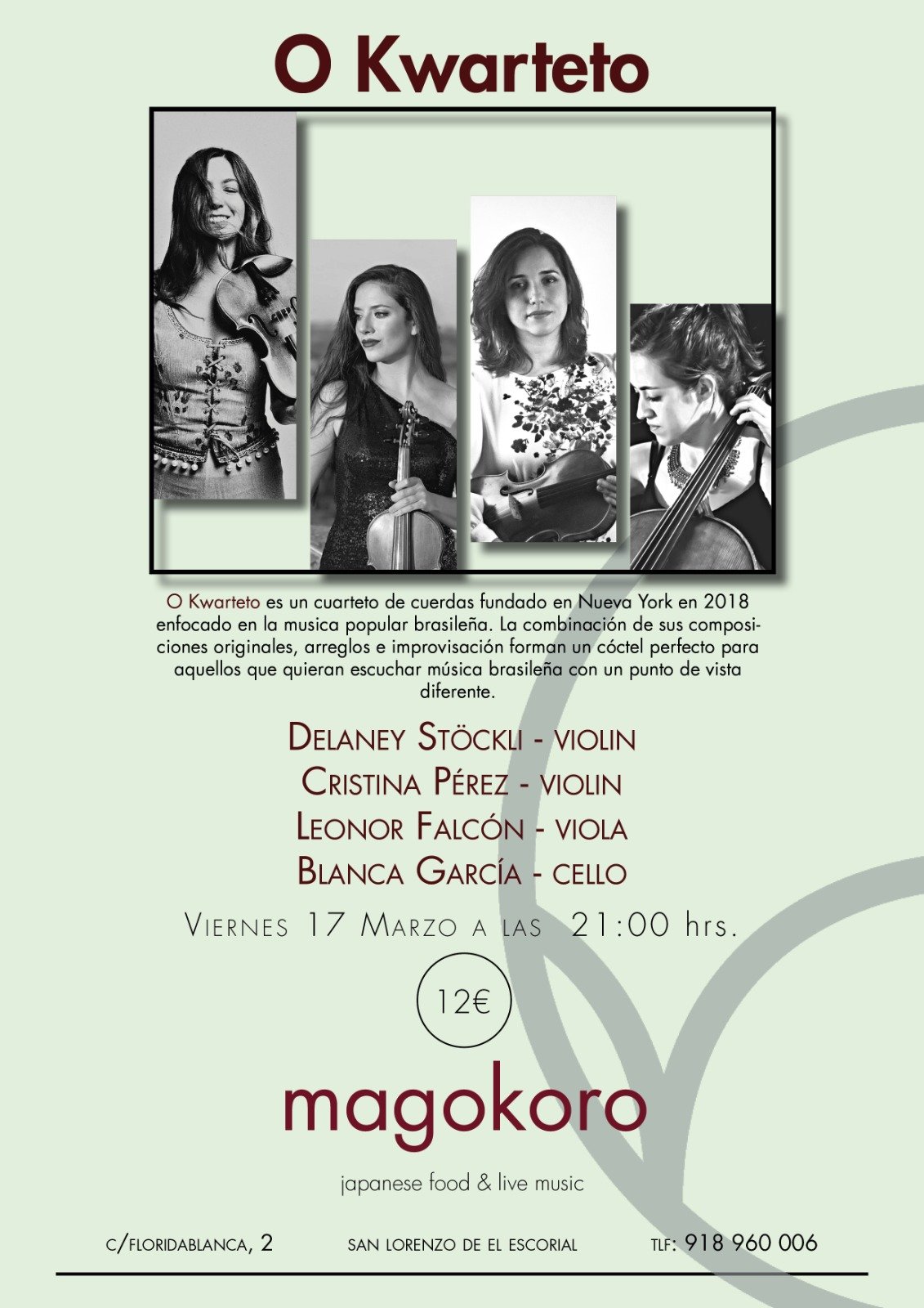 O Kwarteto @ Magokoro