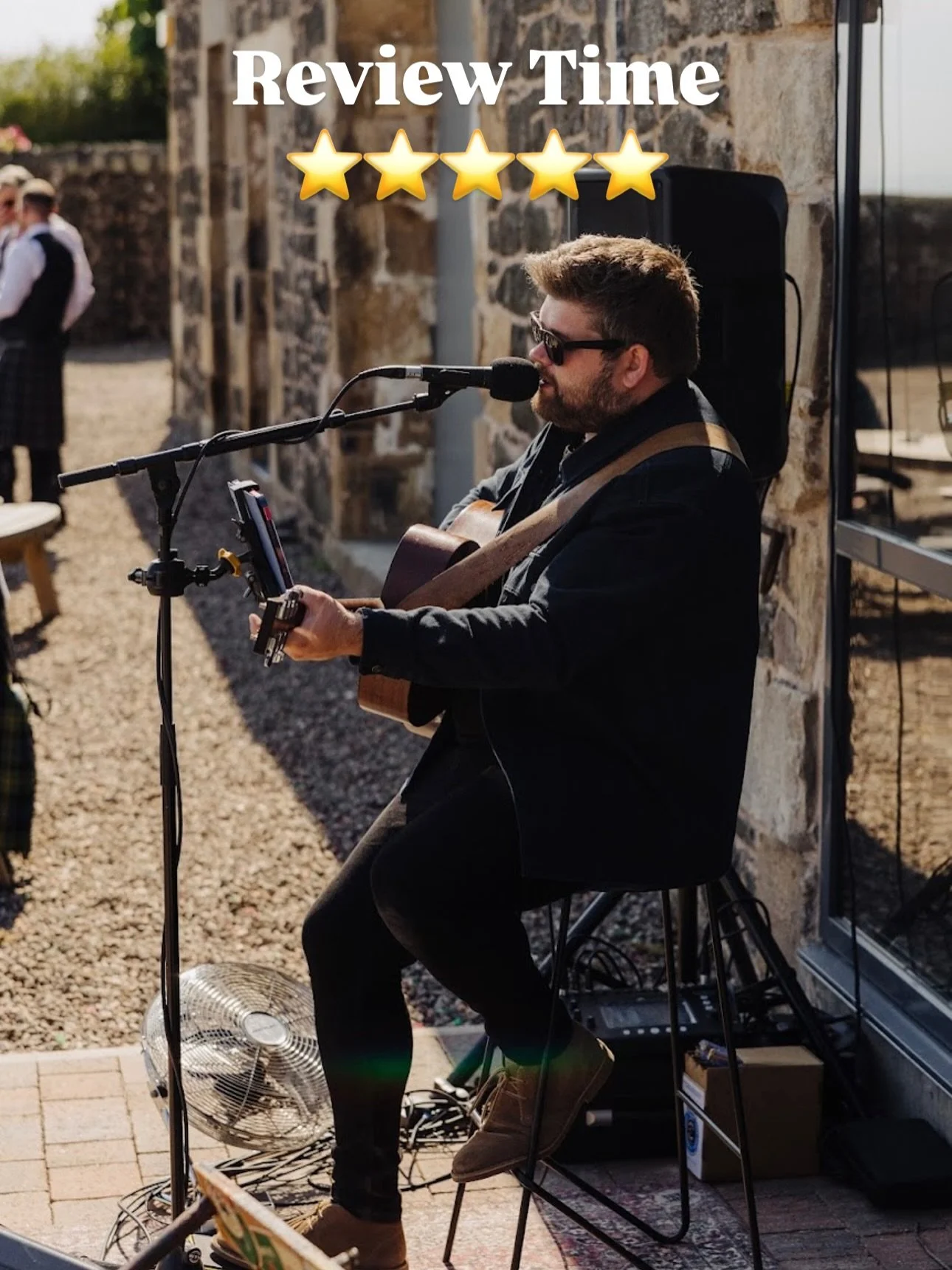 ⭐️⭐️⭐️⭐️⭐️

&ldquo;Jordan was such an incredible addition to our day. Having the personal touch of somebody actually singing you down the aisle, as you sign the paperwork then again as you are walking out is so worth it. He learnt all 3 songs for us 