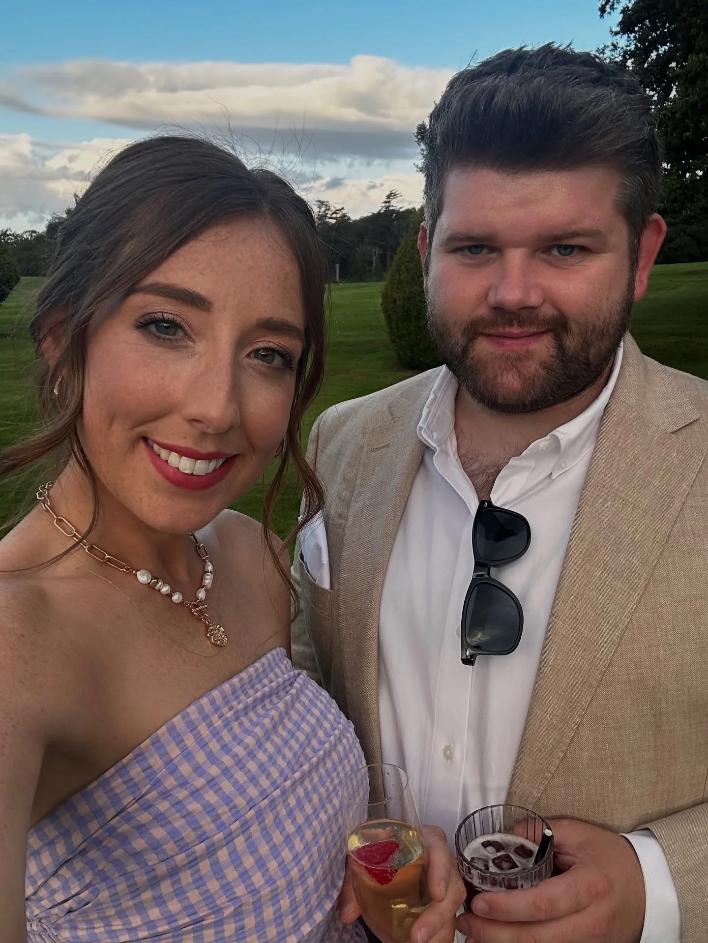 What a day! Nice to be guests for a change! ☺️

Congratulations Mr &amp; Mrs McCall, couldn&rsquo;t be happier for you both! 🫶🏻

@shadesofsax 
@connierose.19
