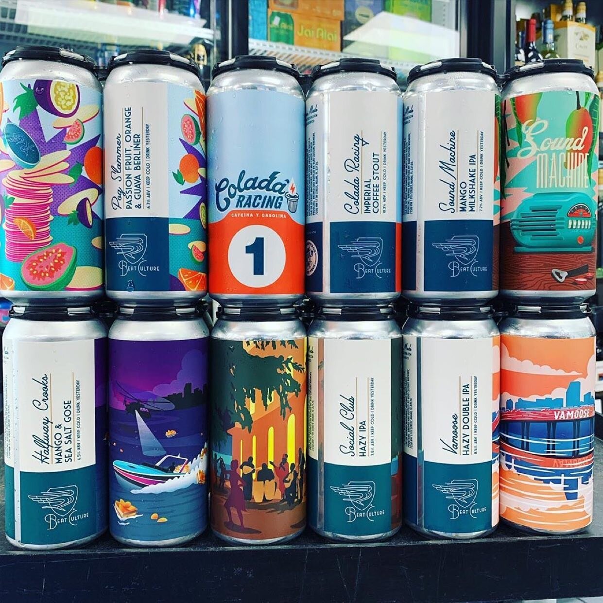 Kendall...we got you covered!⁣
⁣
@west_dade_craft_beers has Beat Culture beers stocked up at both Chevon locations... ⁣
⁣
-  107 ave &amp; Kendall Drive⁣
-  157 ave &amp; Kendall Drive ⁣
⁣
Not your usual gas station. We love those guys!⁣ Make sure to