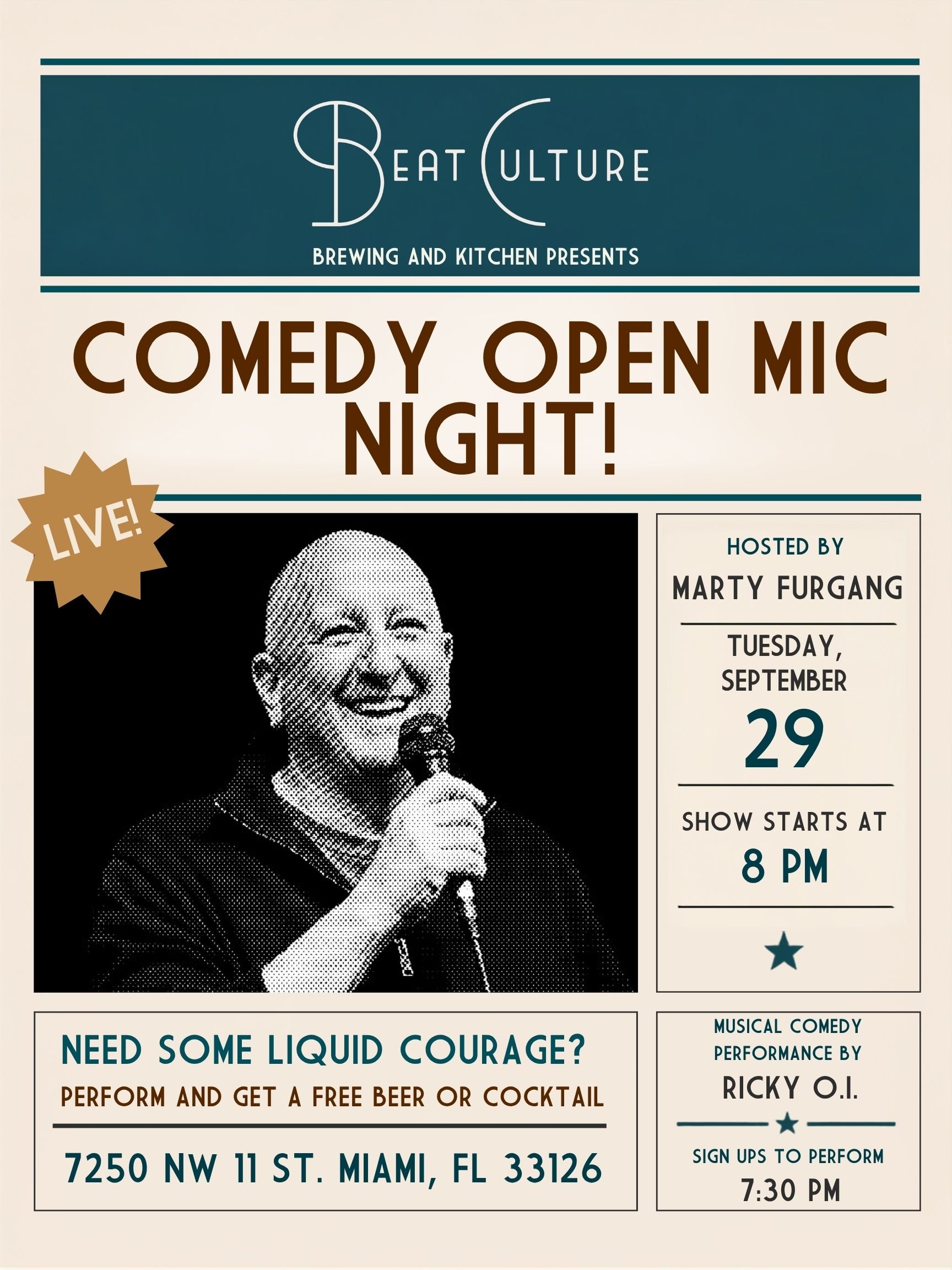 Open Mic Comedy Night