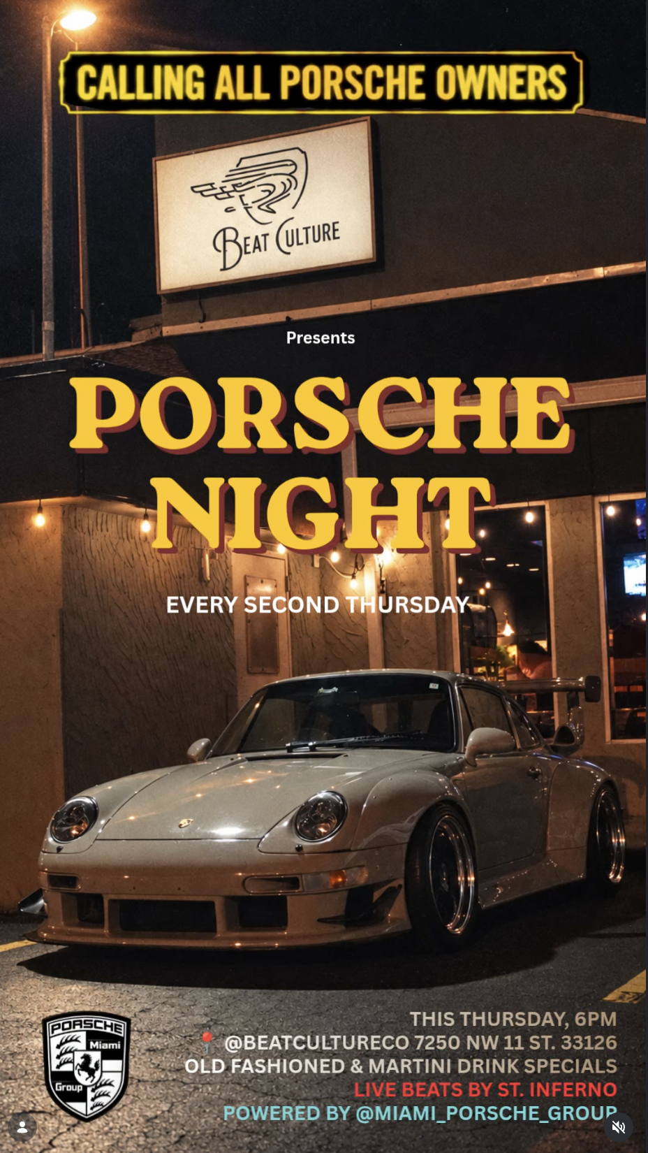 Monthly Porsche Meet