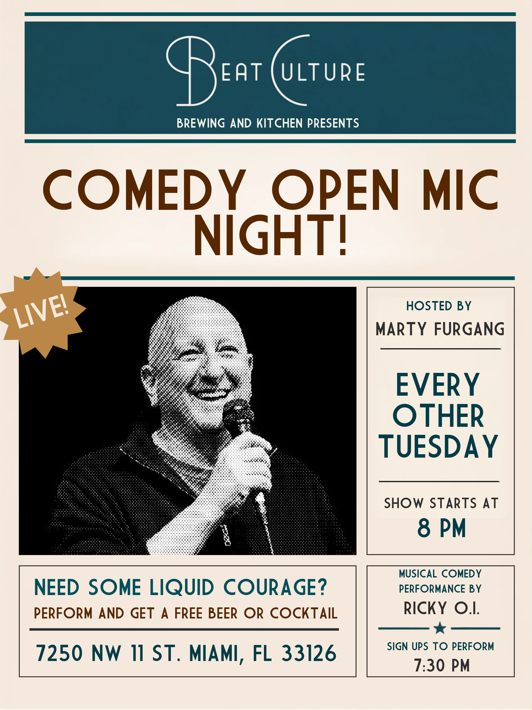 Open Mic Comedy Night