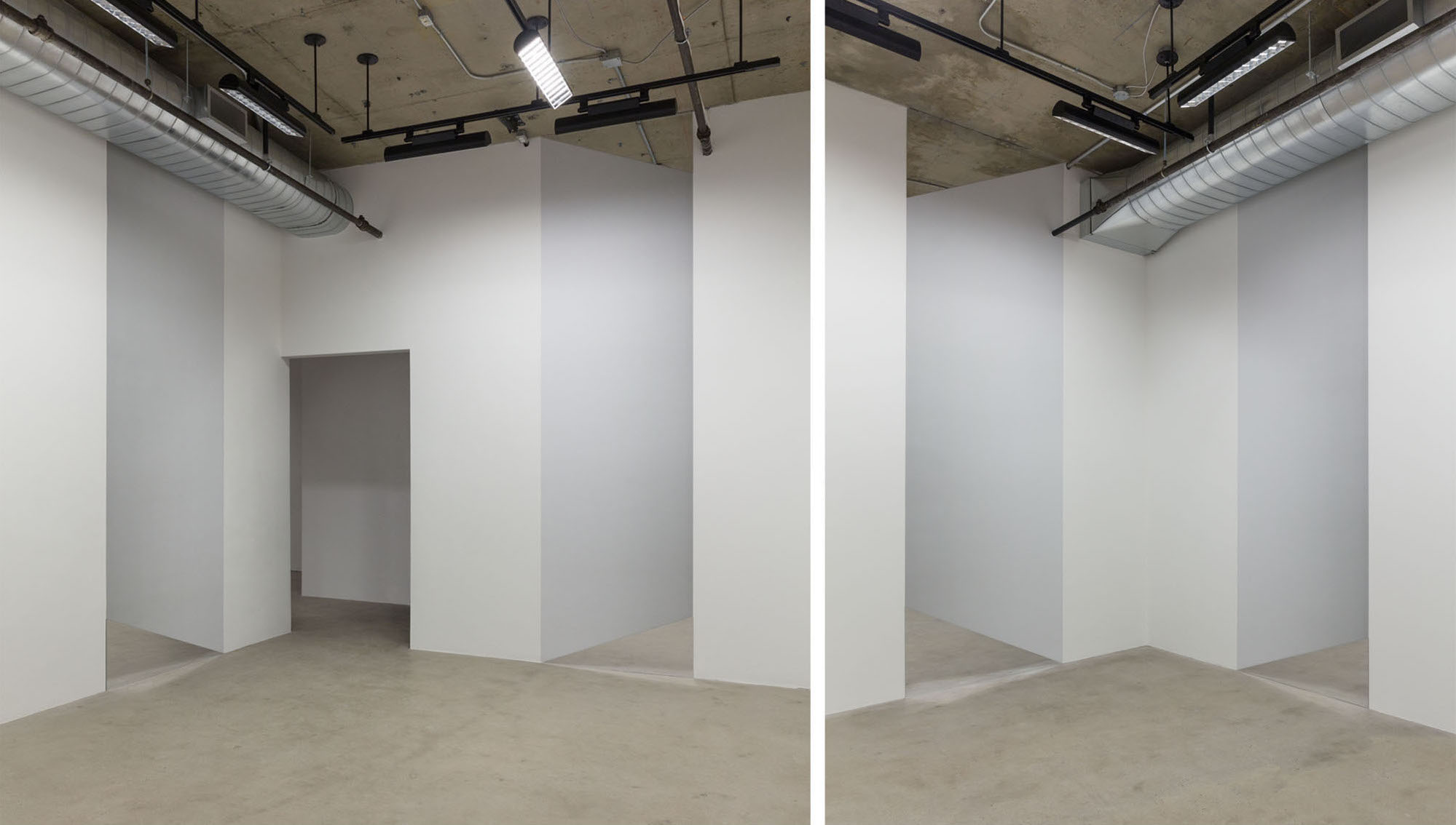 Caroline Cloutier, Vertige , 2014, installation photographique : impression numérique sur vinyle et miroir