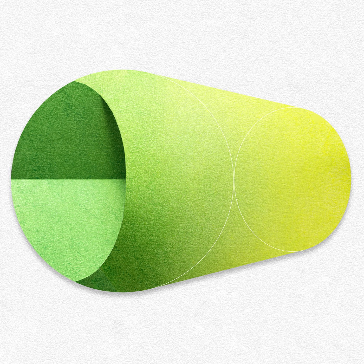 Caroline Cloutier, Green Energy, 2023, Impression numérique montée sous plexiglass sans reflet, sur aluminium, 124 x 80 cm (48.8 x 31.5 ")