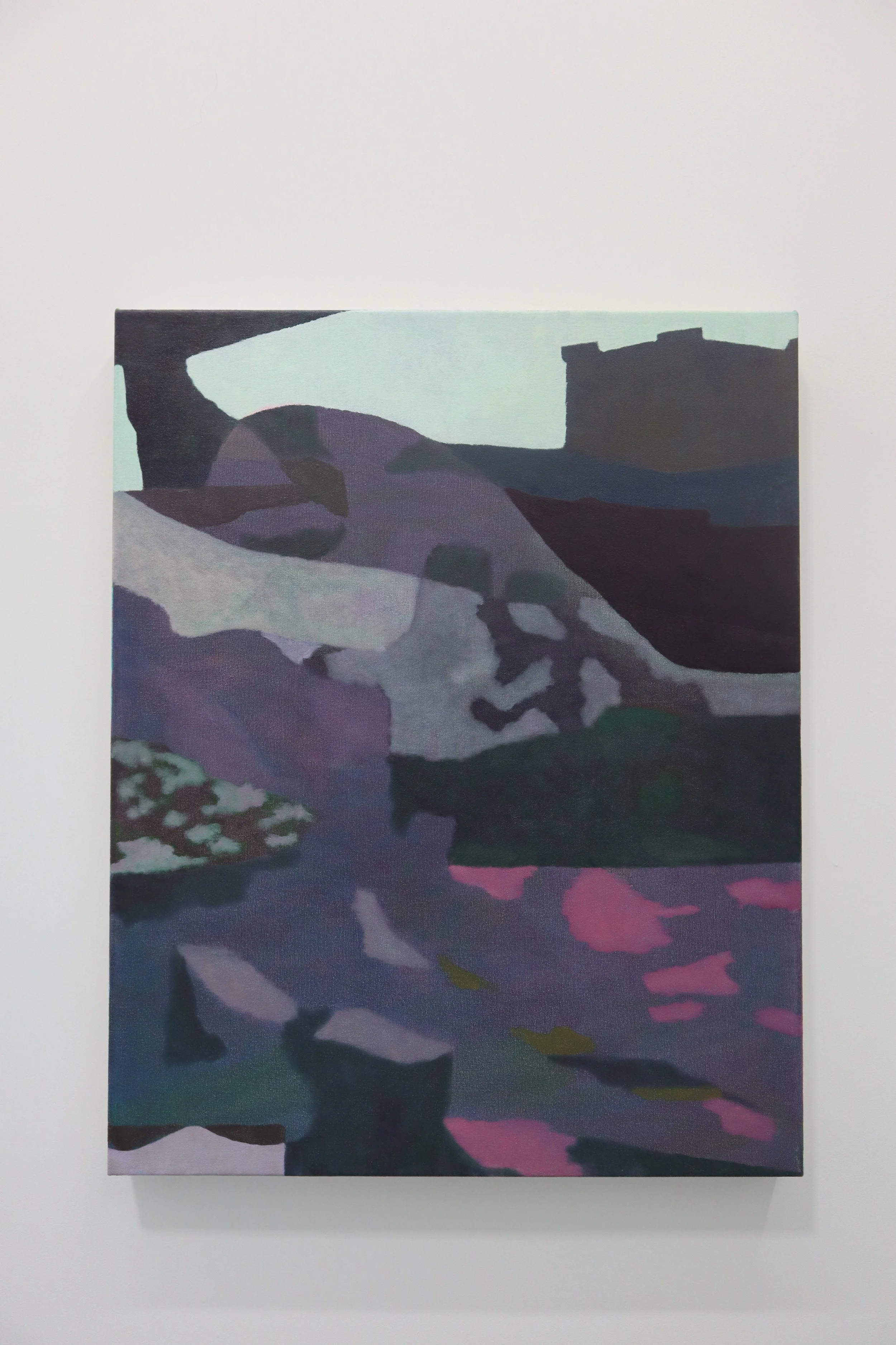  Frédéric Tiffet,  Miroirs , 2025, Huile sur toile, 76.2 x 61 cm (30 x 24 ") 
