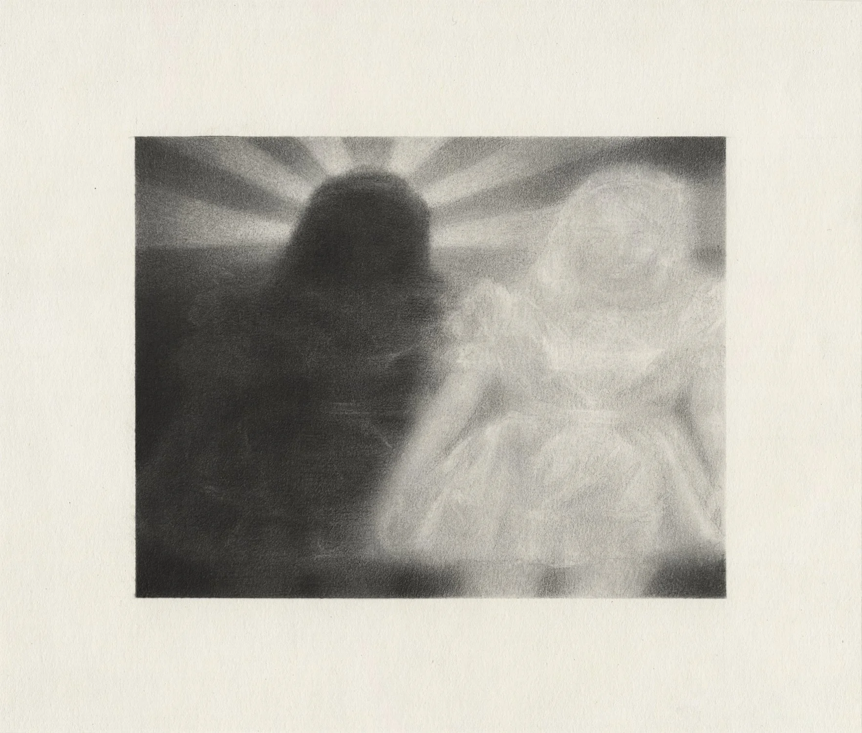  Arta Ajeti,  Understudy , 2026, Graphite sur papier,  19 x 22 cm 