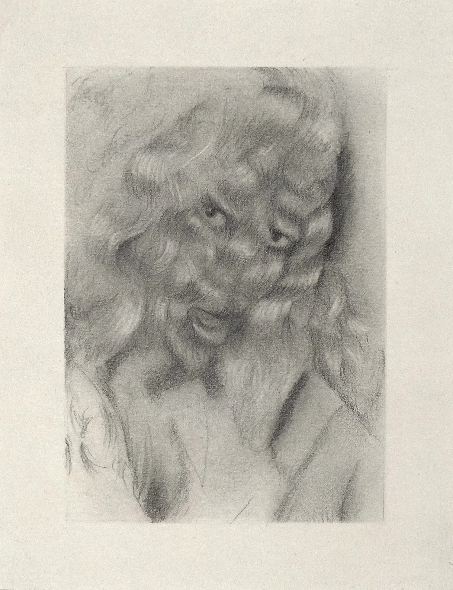  Arta Ajeti,  Attitude Problem , 2025, Graphite sur papier, 15 x 12 cm 