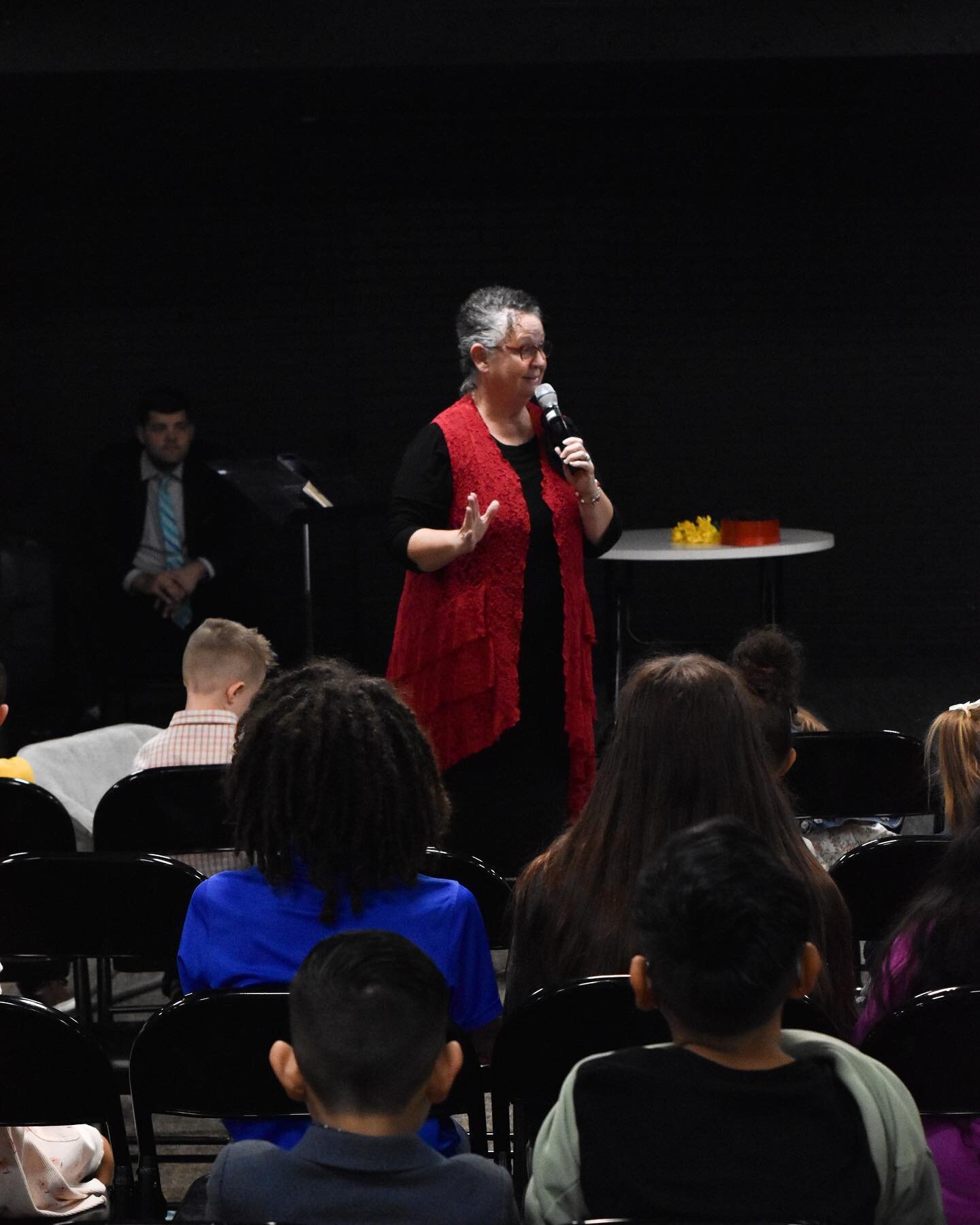 We&rsquo;re thankful that evangelist Vickie Vernon was with us today! Eight Bethel kids were filled with God&rsquo;s spirit. 🙌