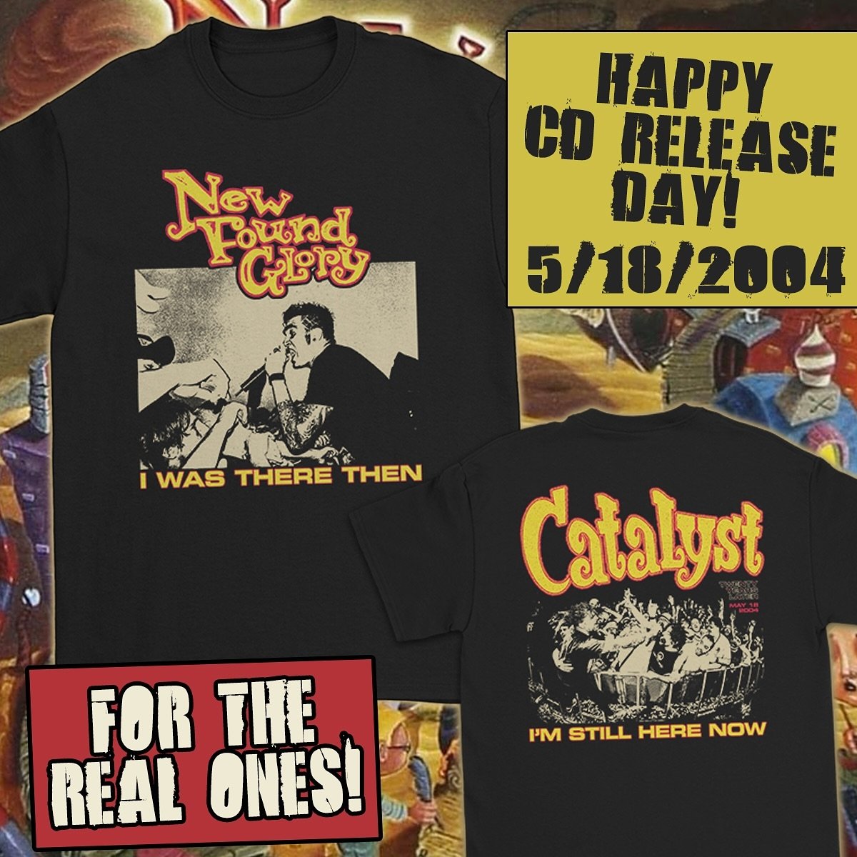 The history and stories our fans have with our music have always been the pulse of our band. So many of you were there at the &ldquo;CD&rdquo; stores that day, May 18th, when Catalyst was first released, and you&rsquo;re still in the crowds at our sh