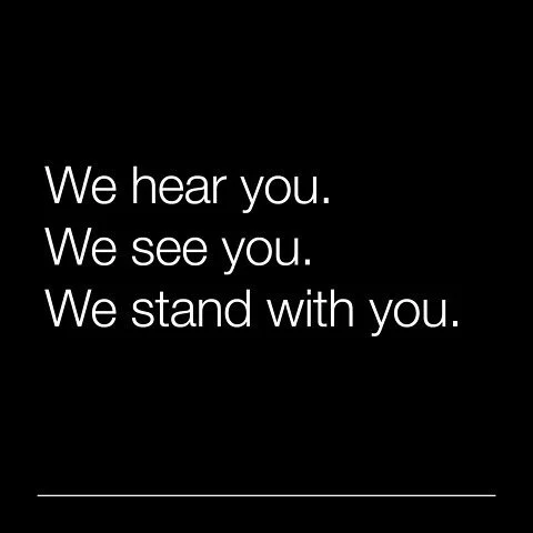 Black. Lives. Matter. Full stop. Like many of you, we have been struggling to put into words our feelings of sadness, anger, frustration, and despair over the systemic, institutional racism that underpins so much of our society. We stand in proud sol