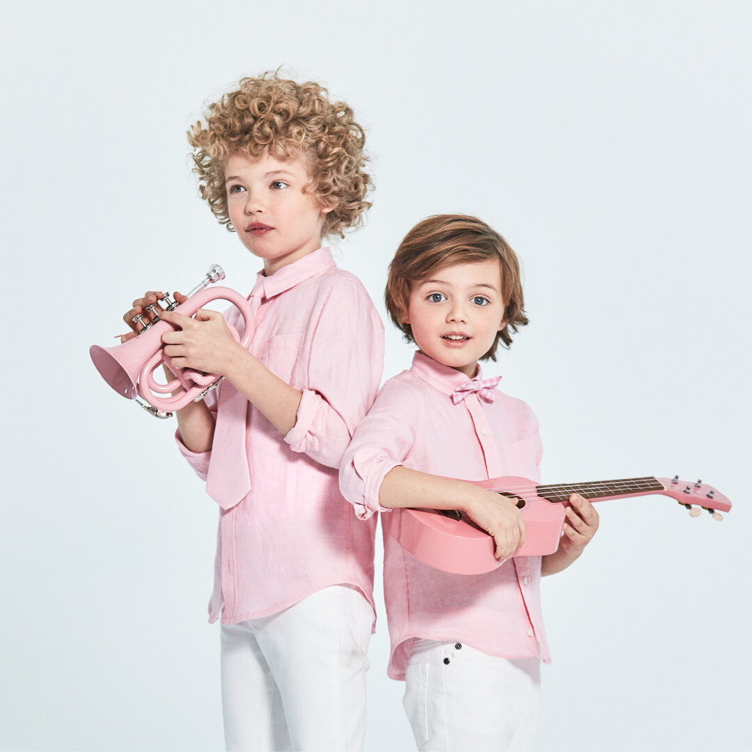  Janie and Jack TH!NK P!NK! Campaign. Responsibilities include: Concept, Creative Direction, Casting and Design. All images were used in-store, janieandjack.com and social. 