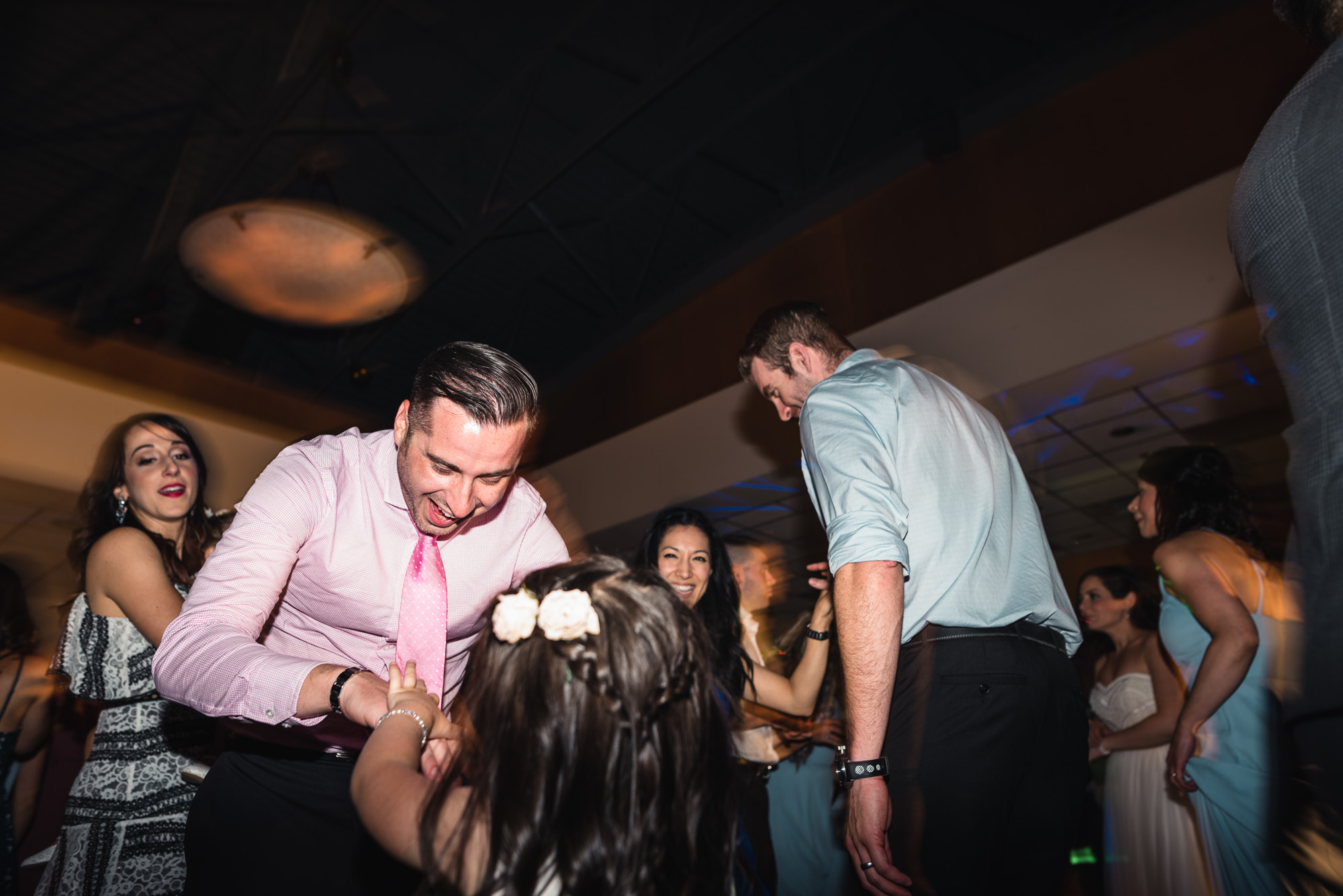 Dancing at the reception