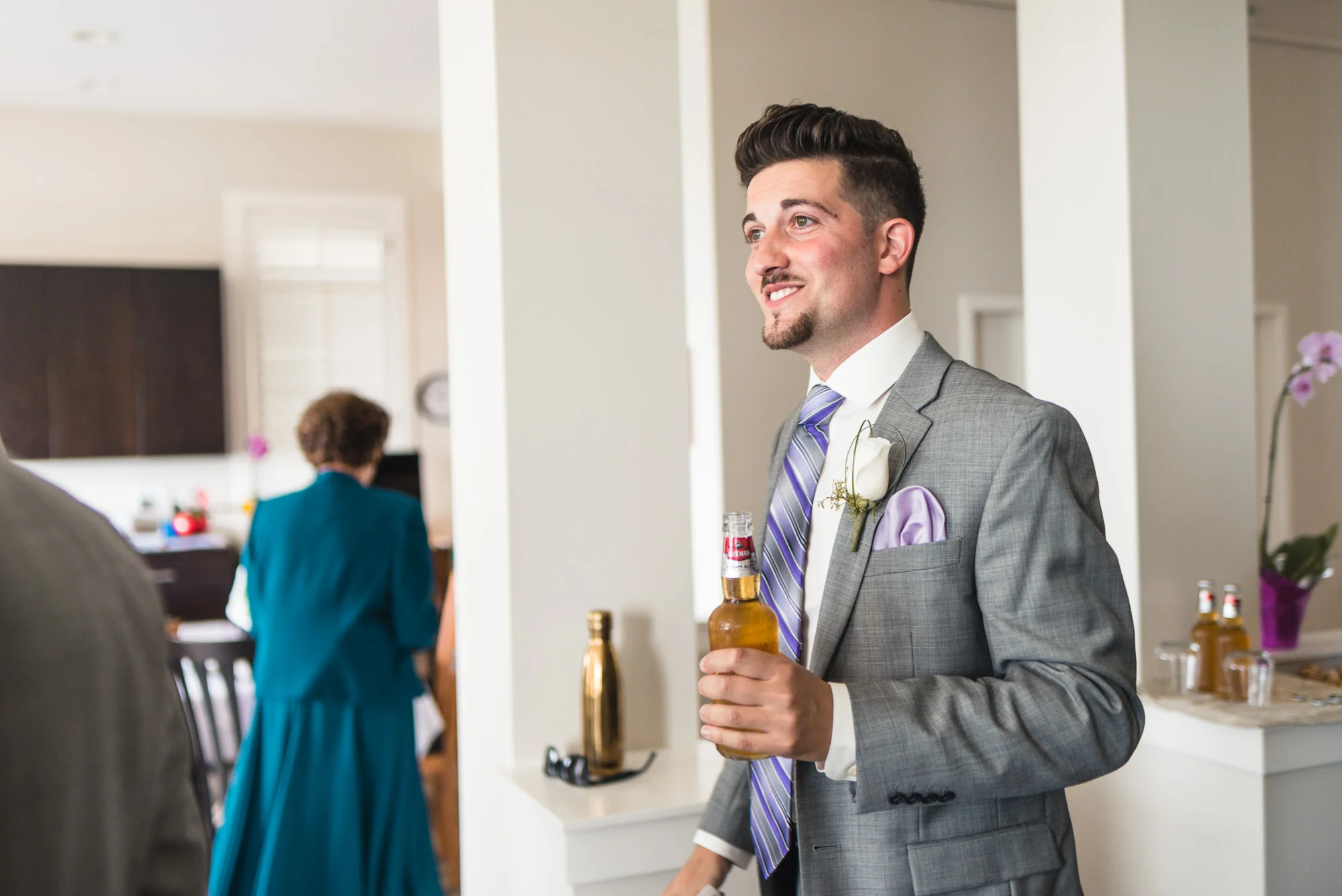 Groomsmen at Groom's house