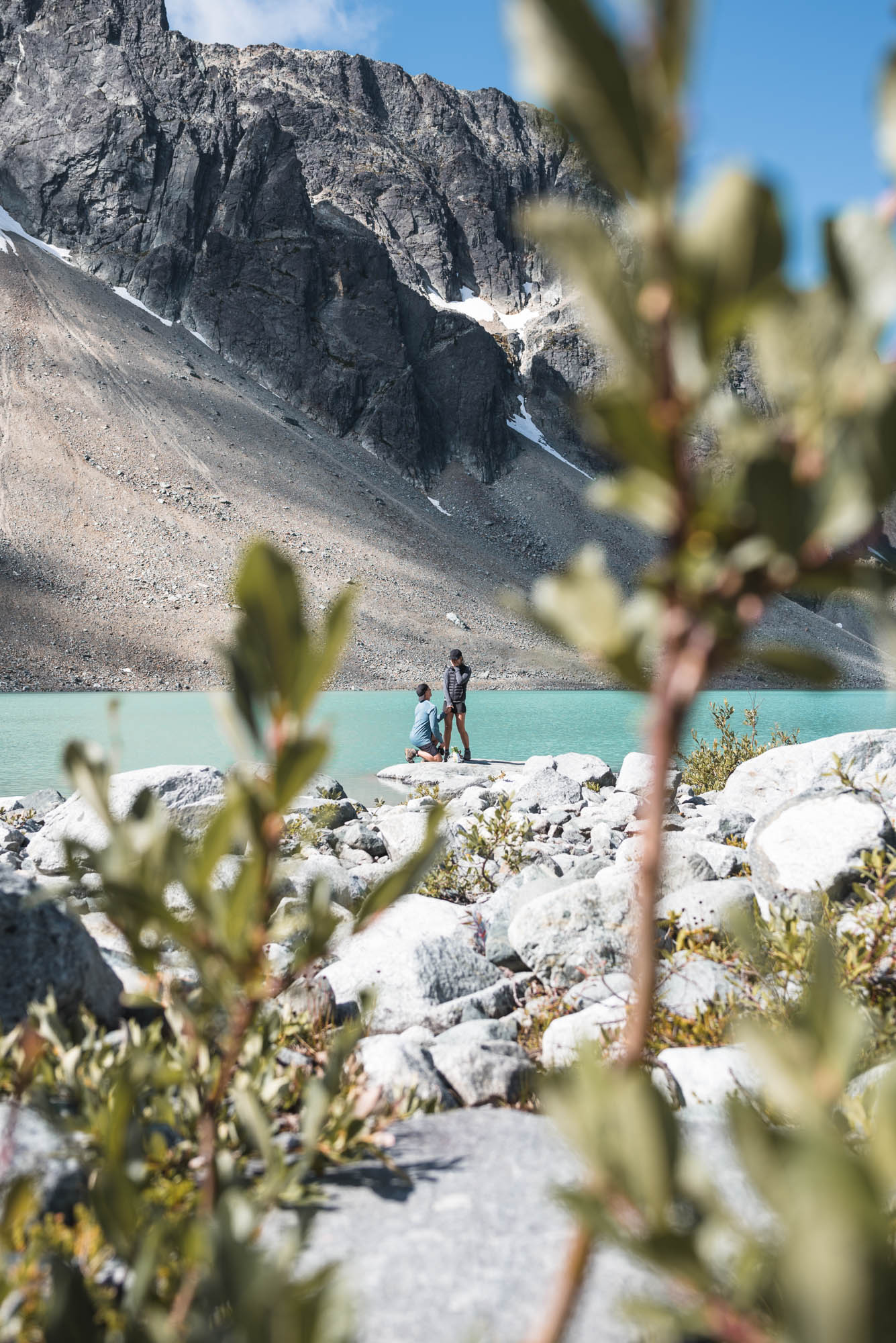 Wedgemount Lake surprise proposal